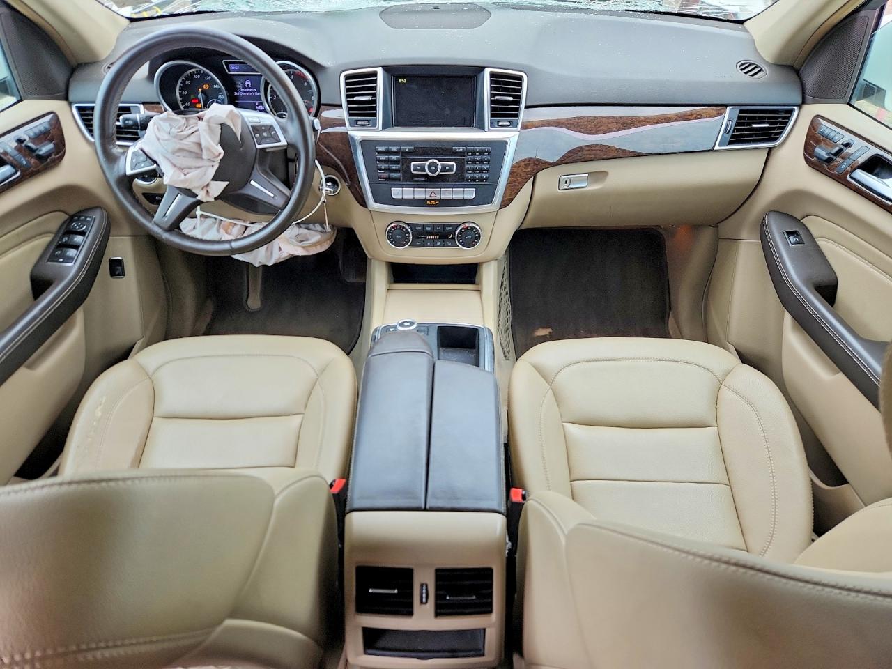 2012 Mercedes-benz Ml 350 Bluetec White vin: 4JGDA2EB5CA031257
