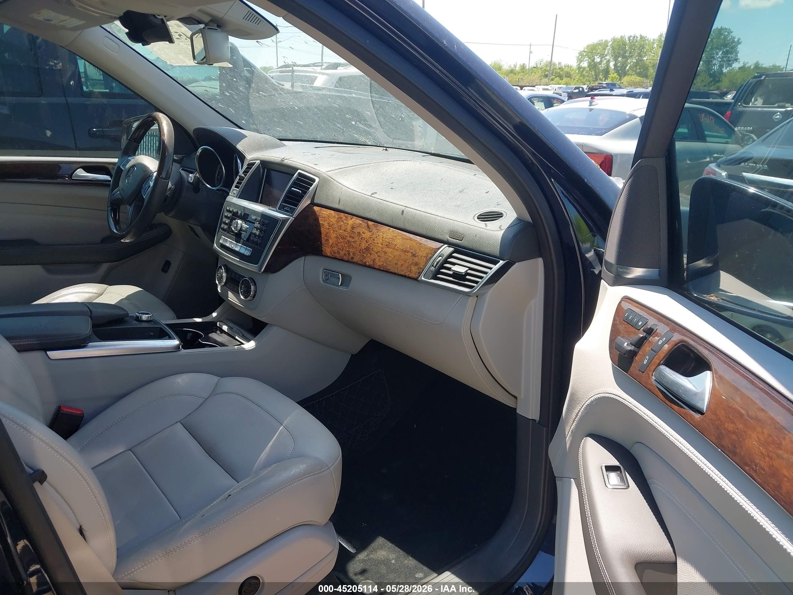 2012 Mercedes-benz Ml 350 Bluetec 4matic Синий vin: 4JGDA2EB5CA057373