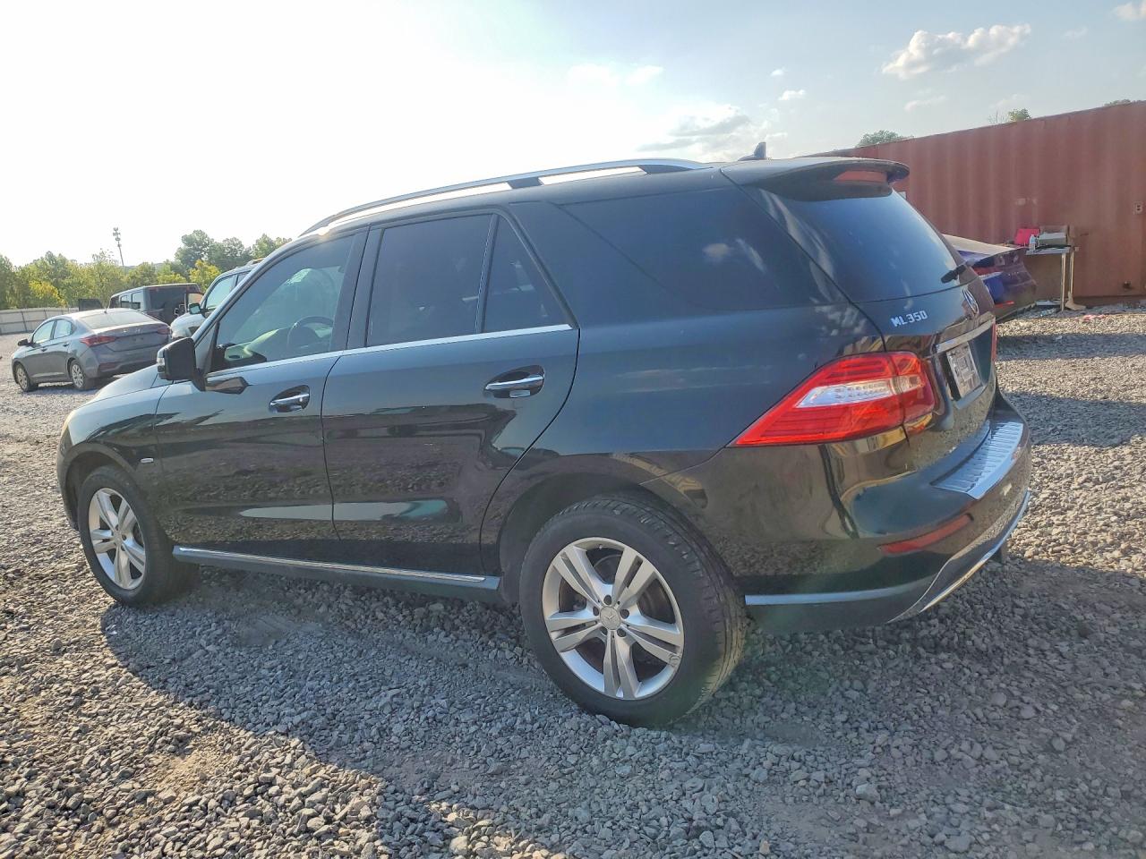 2012 Mercedes-benz Ml 350 Bluetec Black vin: 4JGDA2EB5CA057714