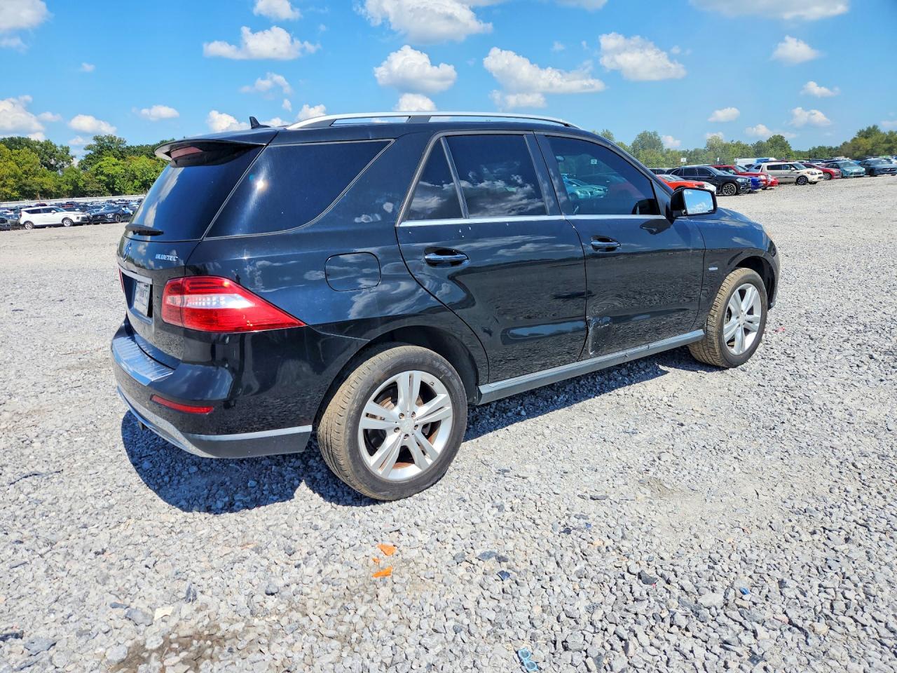 2012 Mercedes-benz Ml 350 Bluetec Black vin: 4JGDA2EB5CA057714