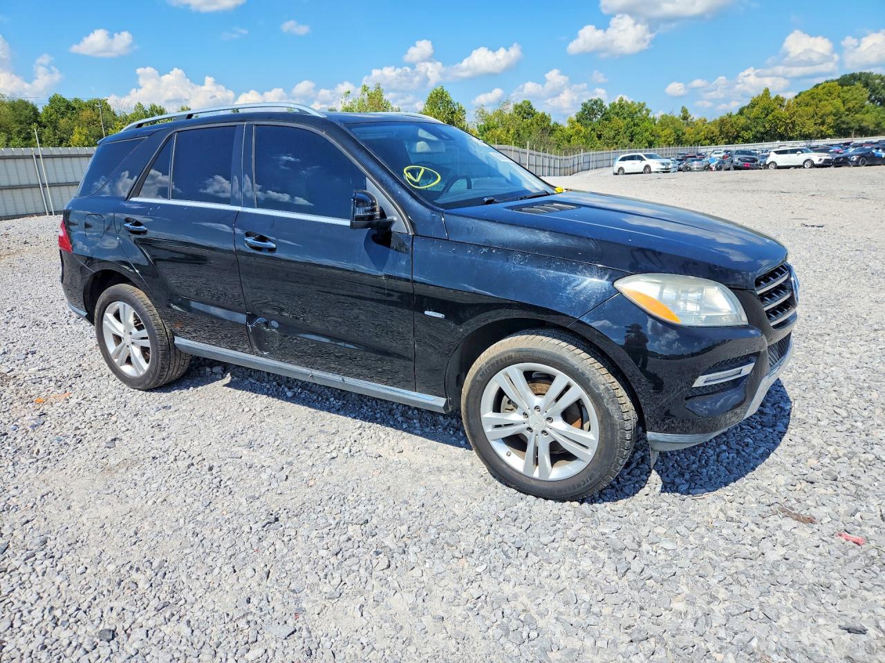 2012 Mercedes-benz Ml 350 Bluetec Black vin: 4JGDA2EB5CA057714