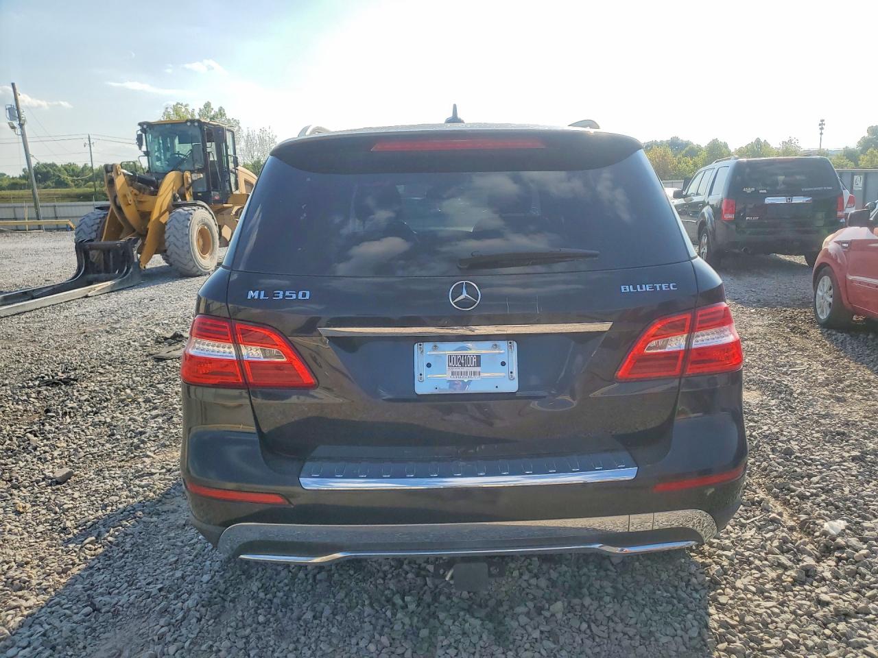2012 Mercedes-benz Ml 350 Bluetec Black vin: 4JGDA2EB5CA057714