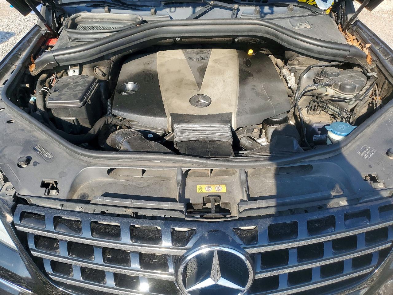 2012 Mercedes-benz Ml 350 Bluetec Black vin: 4JGDA2EB5CA057714