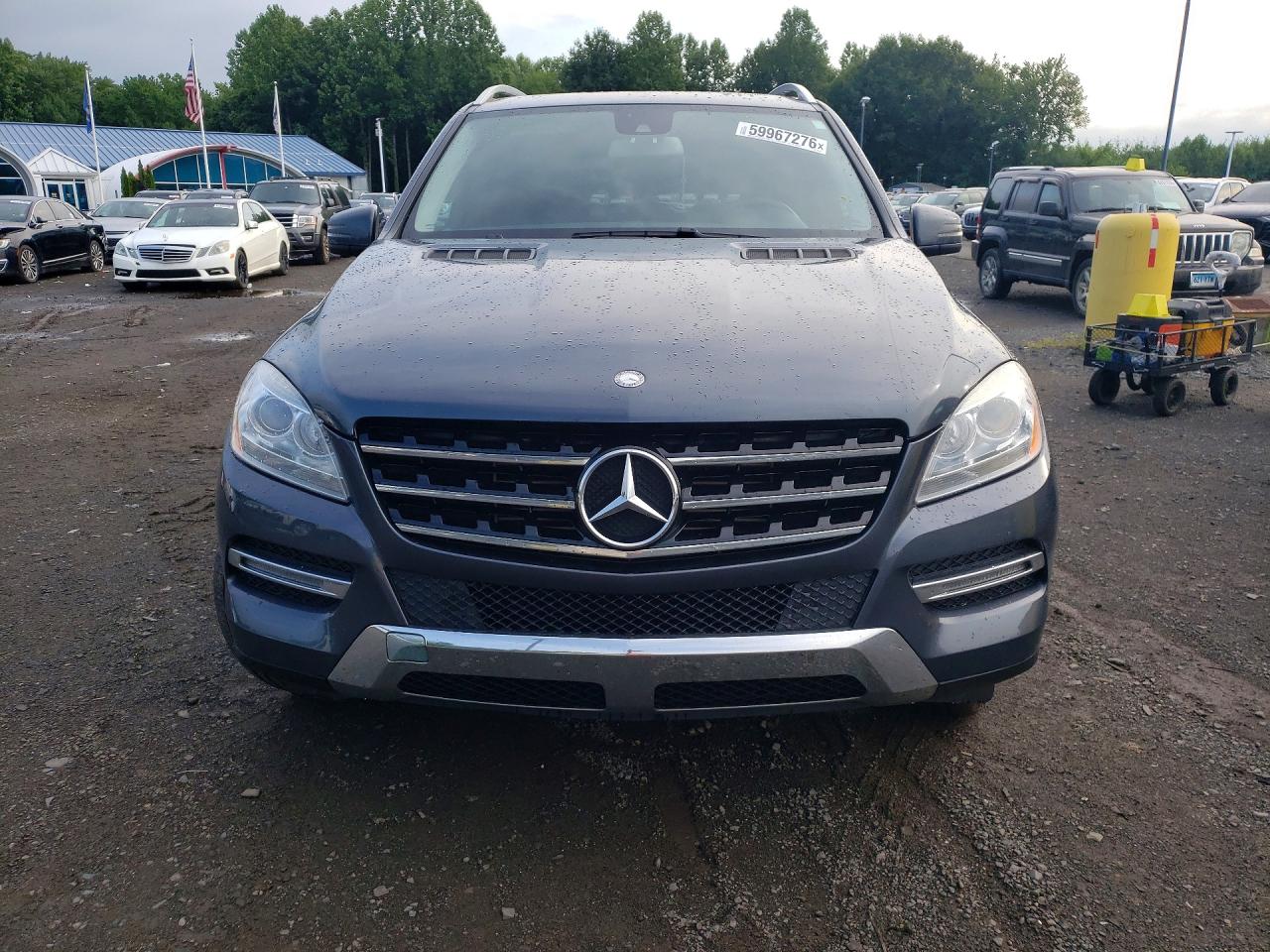 2014 Mercedes-benz Ml 350 Bluetec Gray vin: 4JGDA2EB5EA285196