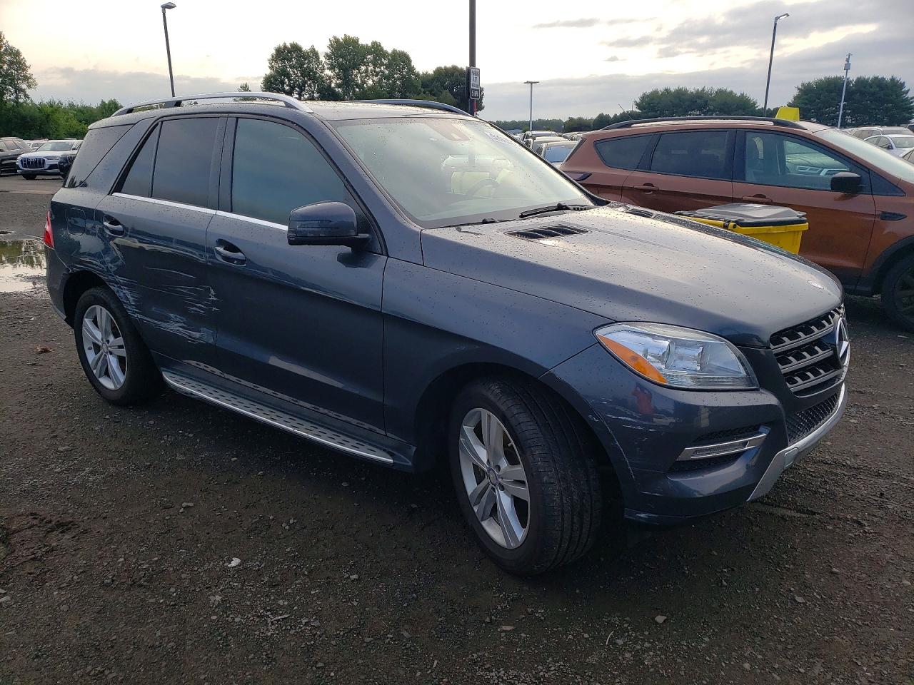 2014 Mercedes-benz Ml 350 Bluetec Gray vin: 4JGDA2EB5EA285196