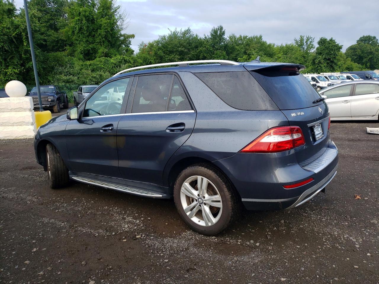 2014 Mercedes-benz Ml 350 Bluetec Gray vin: 4JGDA2EB5EA285196
