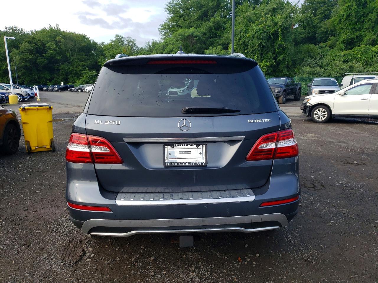 2014 Mercedes-benz Ml 350 Bluetec Gray vin: 4JGDA2EB5EA285196