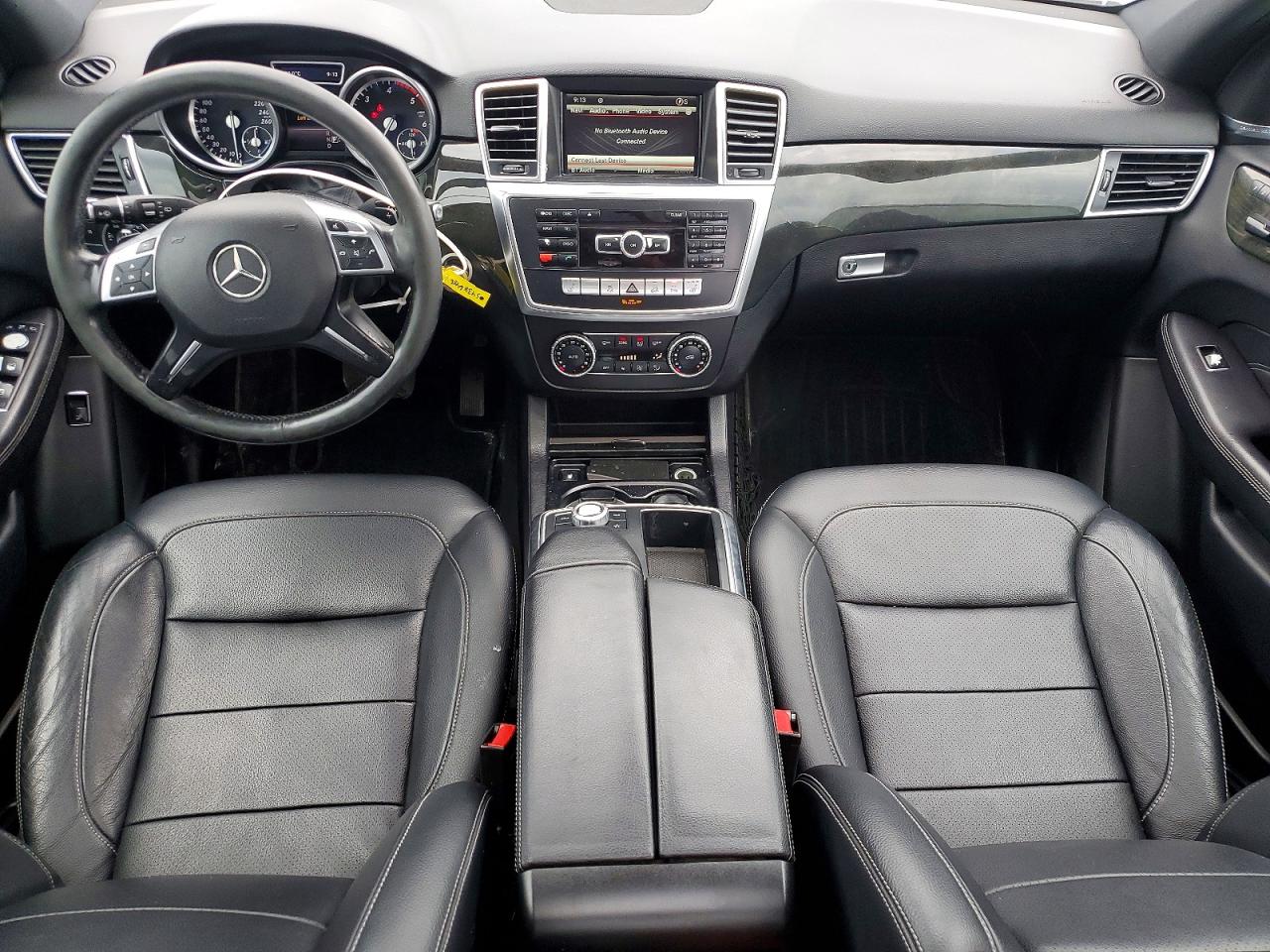2015 Mercedes-benz Ml 350 Bluetec Silver vin: 4JGDA2EB5FA569042