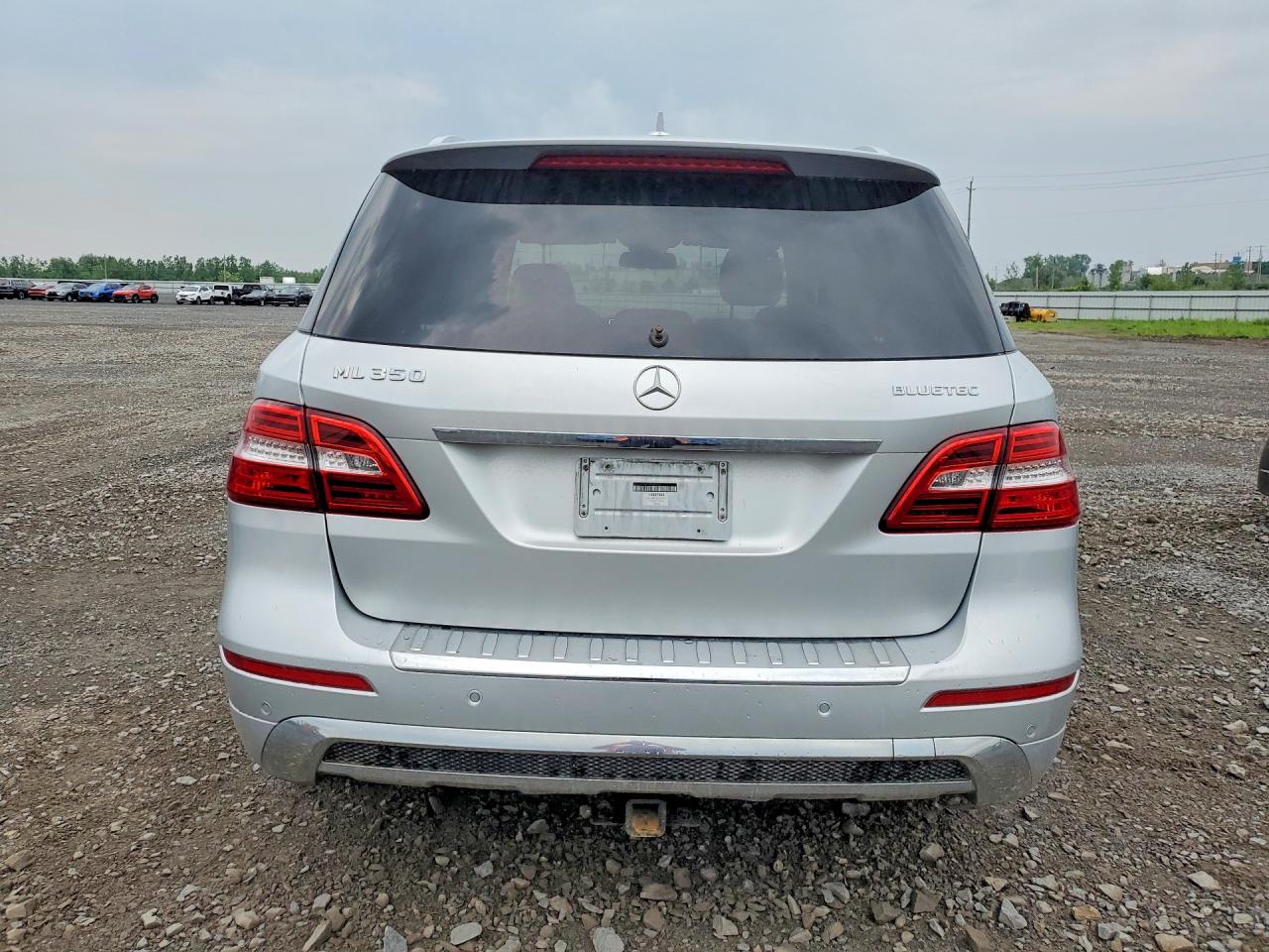 2015 Mercedes-benz Ml 350 Bluetec Silver vin: 4JGDA2EB5FA569042
