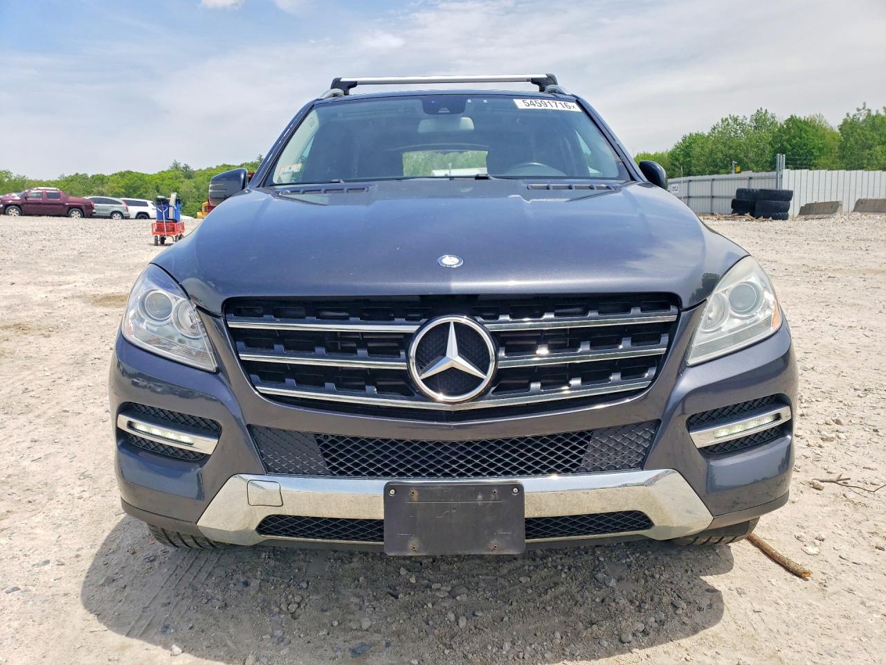 2012 Mercedes-benz Ml 350 Bluetec Silver vin: 4JGDA2EB6CA016167