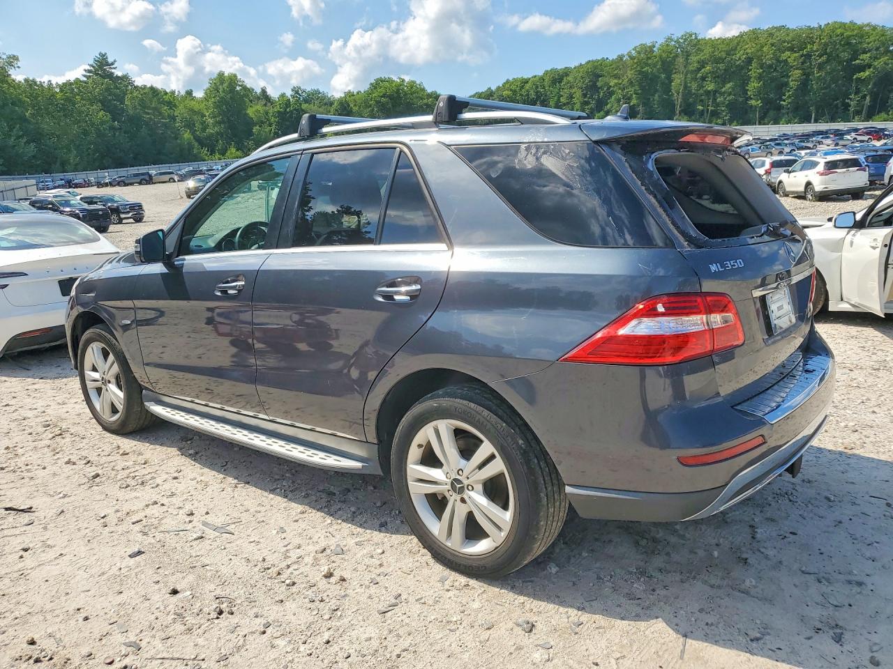 2012 Mercedes-benz Ml 350 Bluetec Серый vin: 4JGDA2EB6CA016167