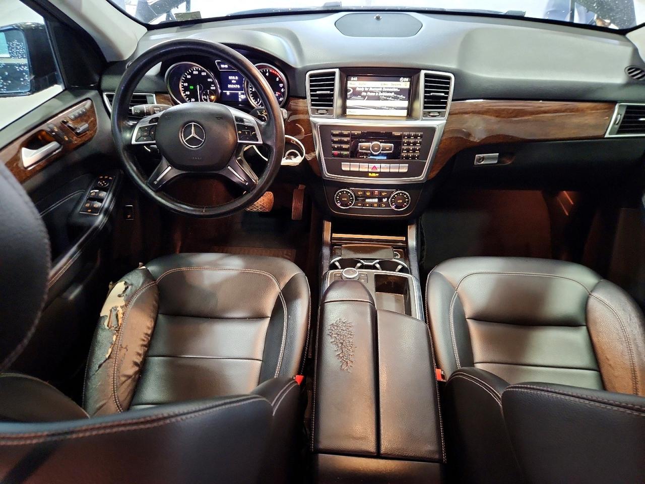 2012 Mercedes-benz Ml 350 Bluetec Black vin: 4JGDA2EB6CA023152