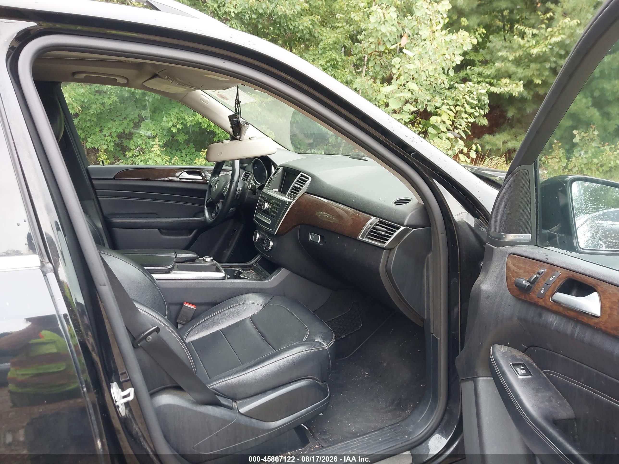 2014 Mercedes-benz Ml 350 Bluetec 4matic Black vin: 4JGDA2EB6EA309778