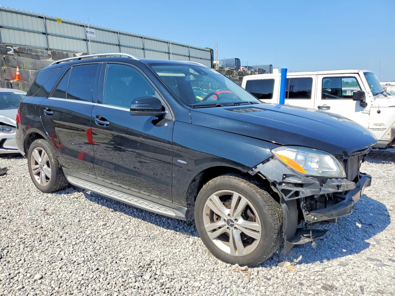 2012 Mercedes-benz Ml 350 Bluetec Черный vin: 4JGDA2EB7CA030756