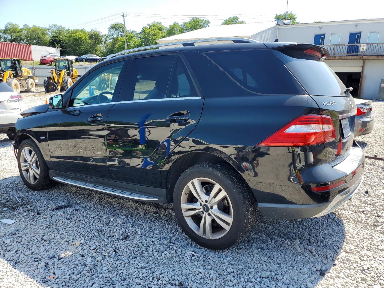 2012 Mercedes-benz Ml 350 Bluetec Черный vin: 4JGDA2EB7CA030756