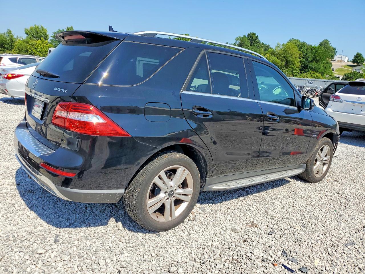 2012 Mercedes-benz Ml 350 Bluetec Черный vin: 4JGDA2EB7CA030756