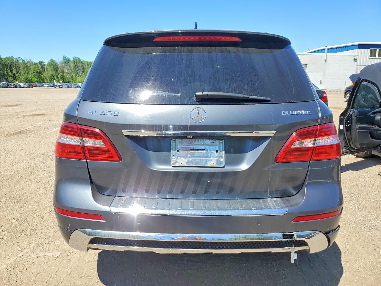 2012 Mercedes-benz Ml 350 Bluetec Gray vin: 4JGDA2EB7CA041269
