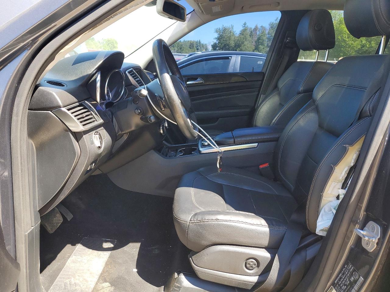 2012 Mercedes-benz Ml 350 Bluetec Gray vin: 4JGDA2EB7CA041269