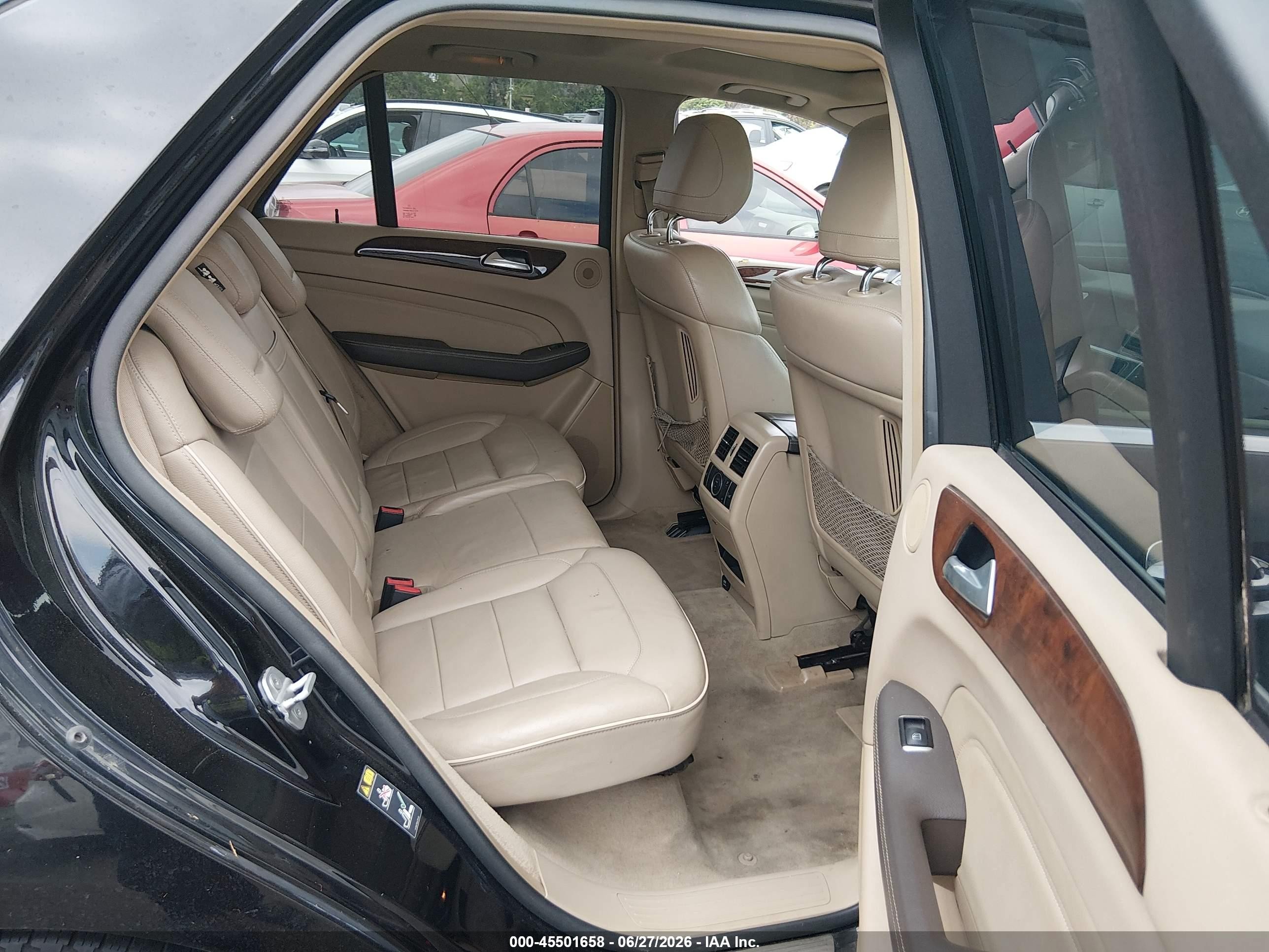2012 Mercedes-benz Ml 350 Bluetec 4matic Черный vin: 4JGDA2EB7CA054748