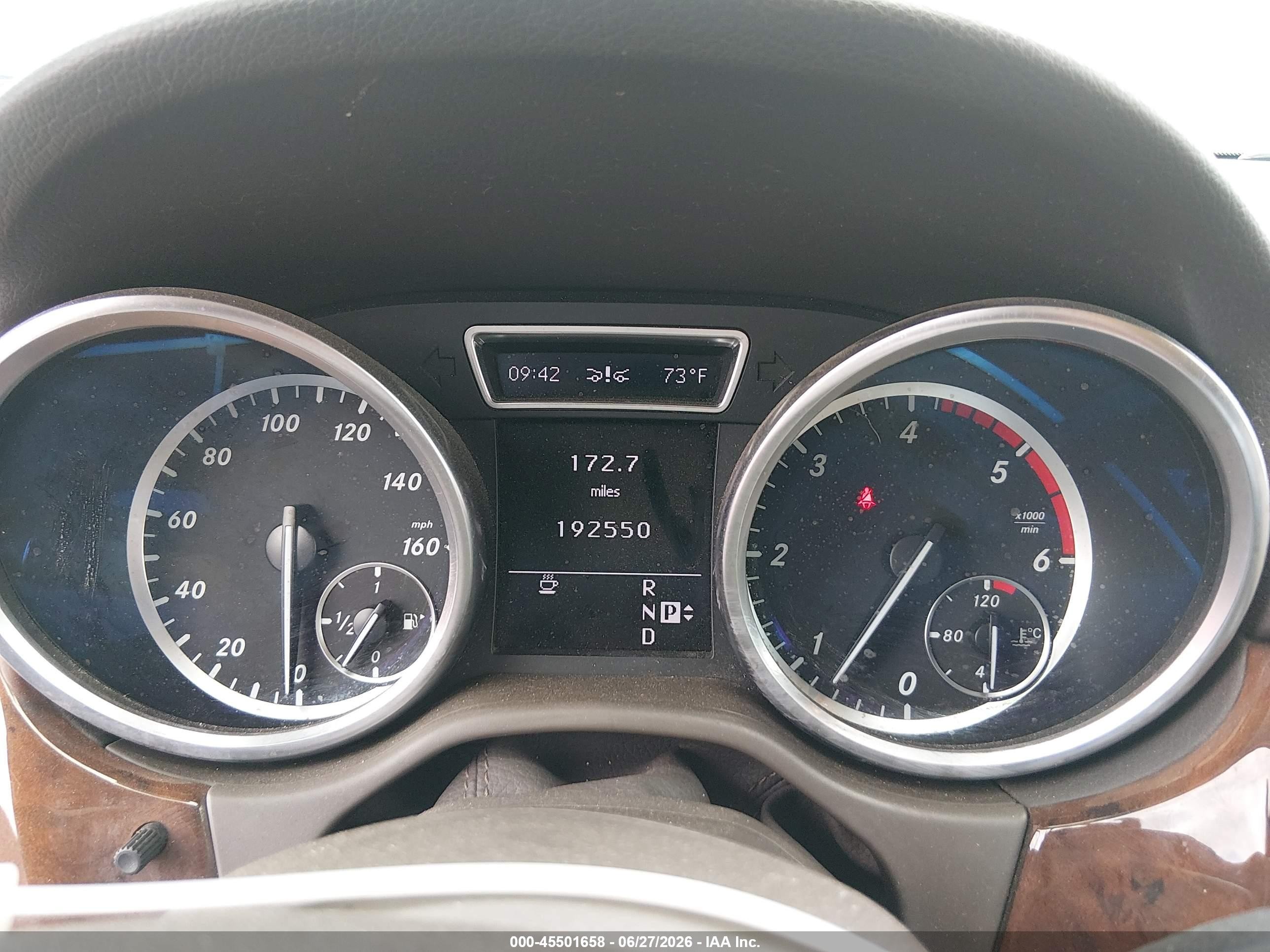 2012 Mercedes-benz Ml 350 Bluetec 4matic Черный vin: 4JGDA2EB7CA054748