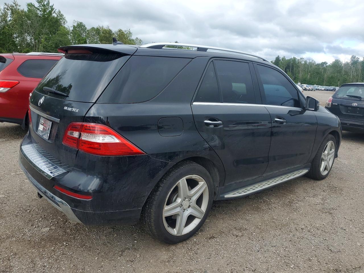 2013 Mercedes-benz Ml 350 Bluetec Black vin: 4JGDA2EB7DA202950