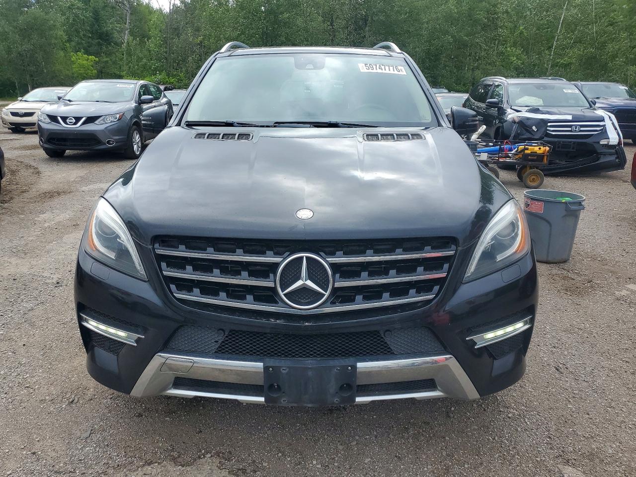 2013 Mercedes-benz Ml 350 Bluetec Black vin: 4JGDA2EB7DA202950