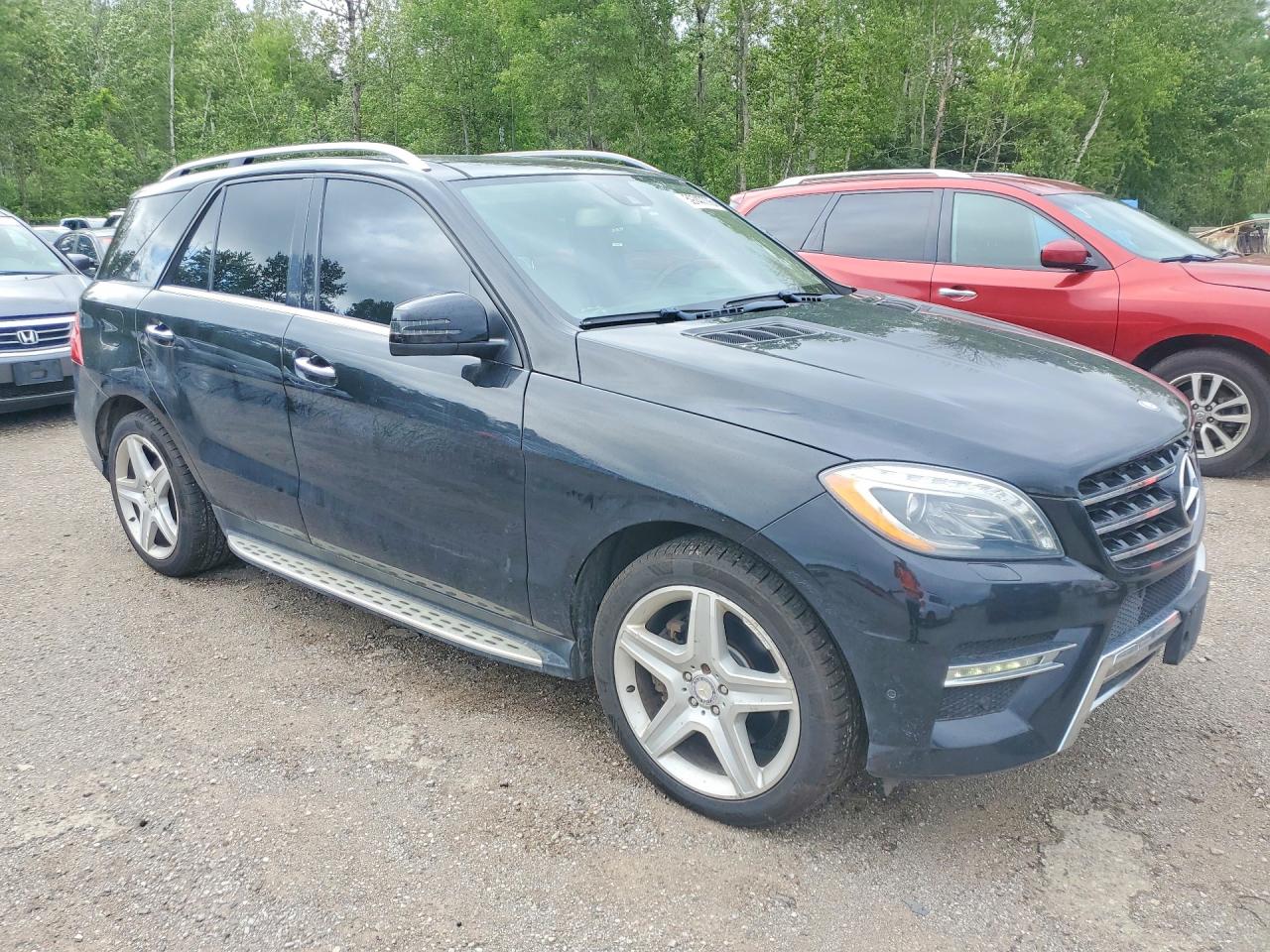2013 Mercedes-benz Ml 350 Bluetec Black vin: 4JGDA2EB7DA202950
