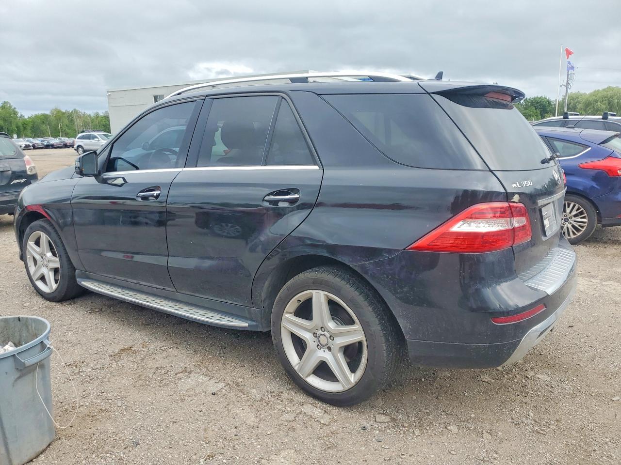 2013 Mercedes-benz Ml 350 Bluetec Black vin: 4JGDA2EB7DA202950
