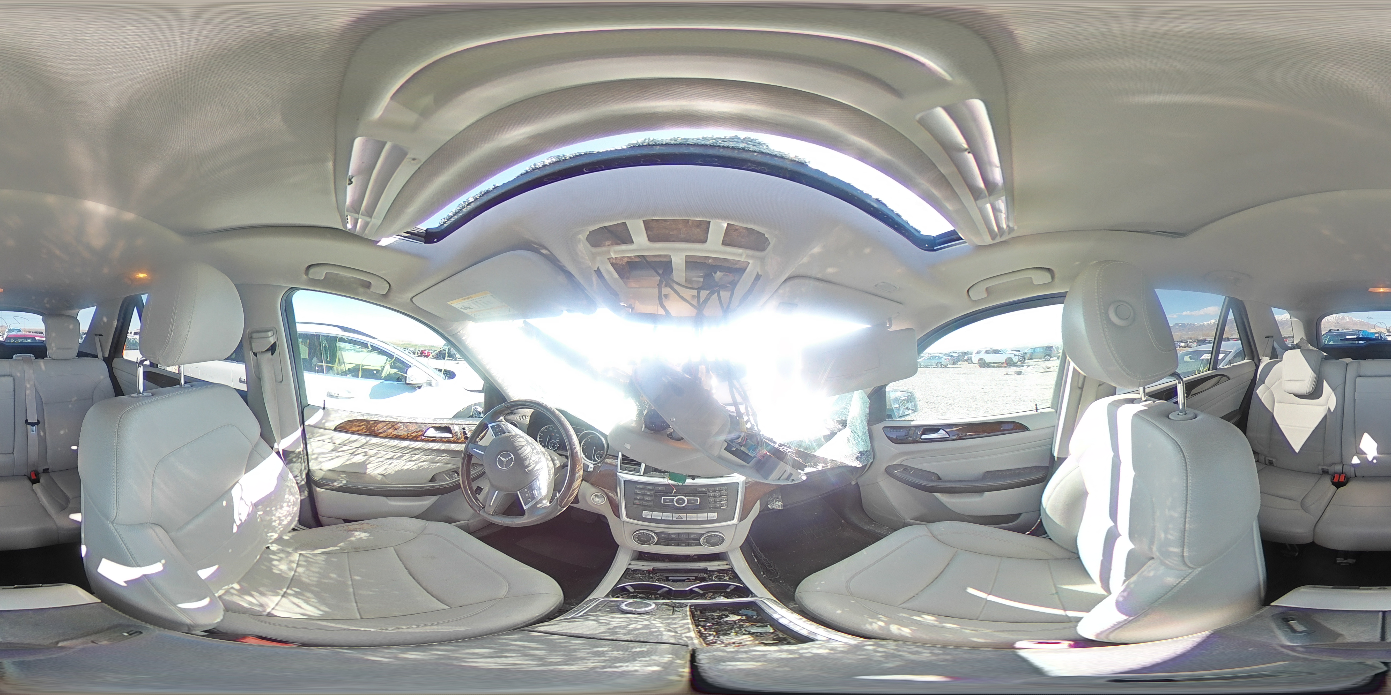 2012 Mercedes-benz Ml 350 Bluetec Silver vin: 4JGDA2EB8CA031477