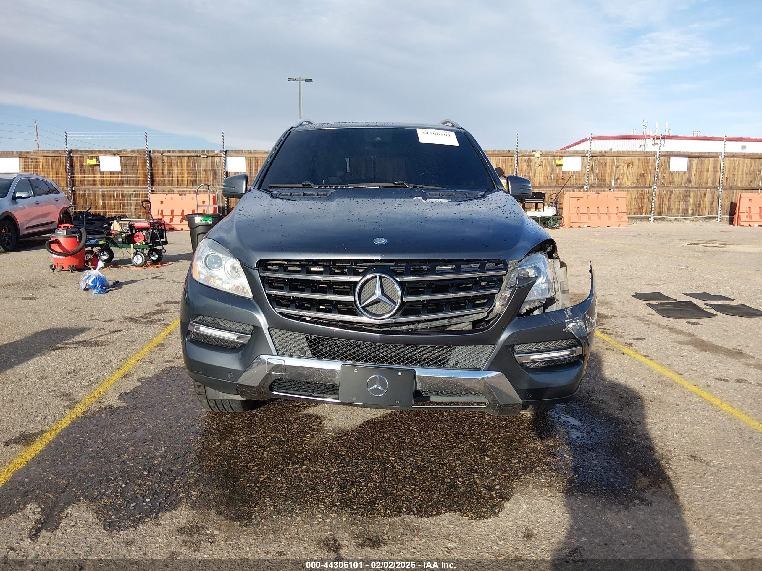 2012 Mercedes-benz Ml 350 Bluetec 4matic Gray vin: 4JGDA2EB8CA060672