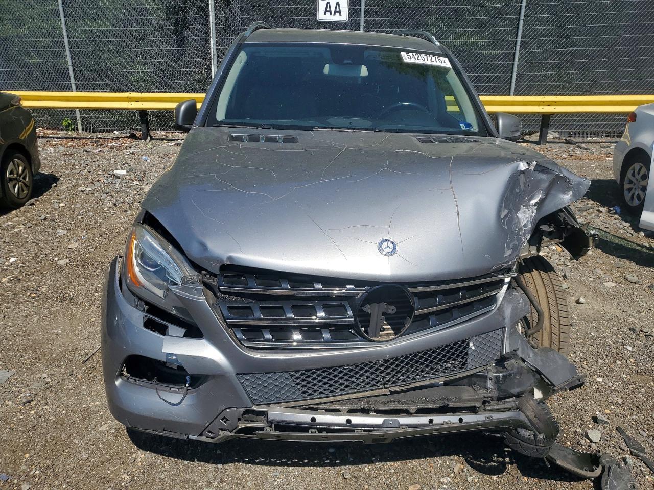 2012 Mercedes-benz Ml 350 Bluetec Silver vin: 4JGDA2EB8CA079223