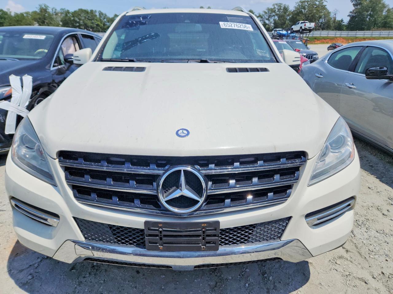 2012 Mercedes-benz Ml 350 Bluetec White vin: 4JGDA2EB8CA095292