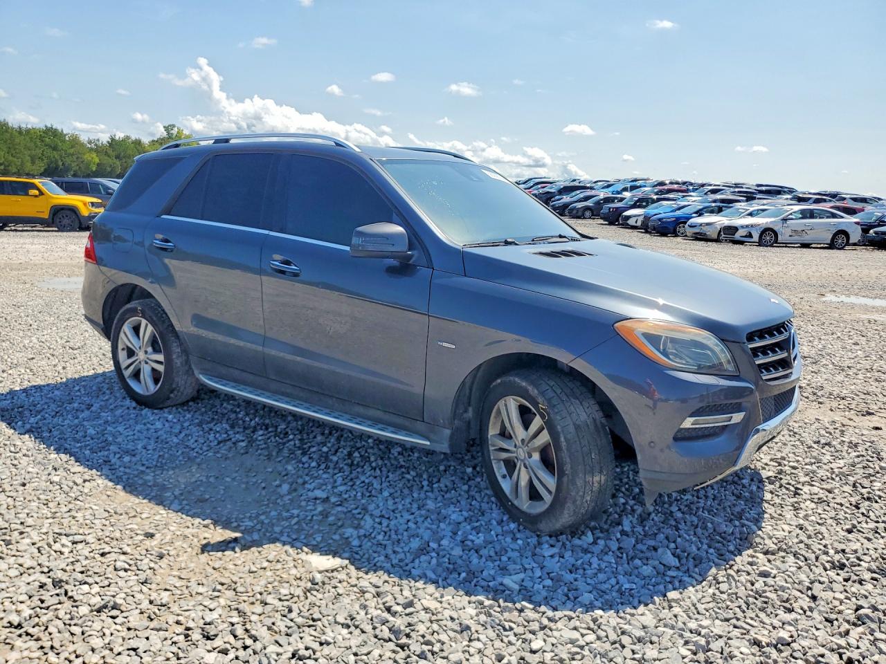 2012 Mercedes-benz Ml 350 Bluetec Gray vin: 4JGDA2EB8CA095390