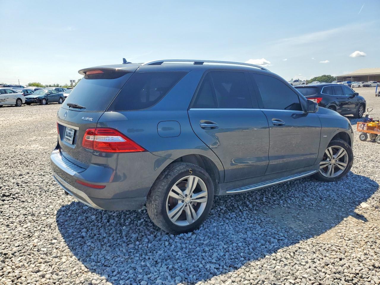 2012 Mercedes-benz Ml 350 Bluetec Gray vin: 4JGDA2EB8CA095390