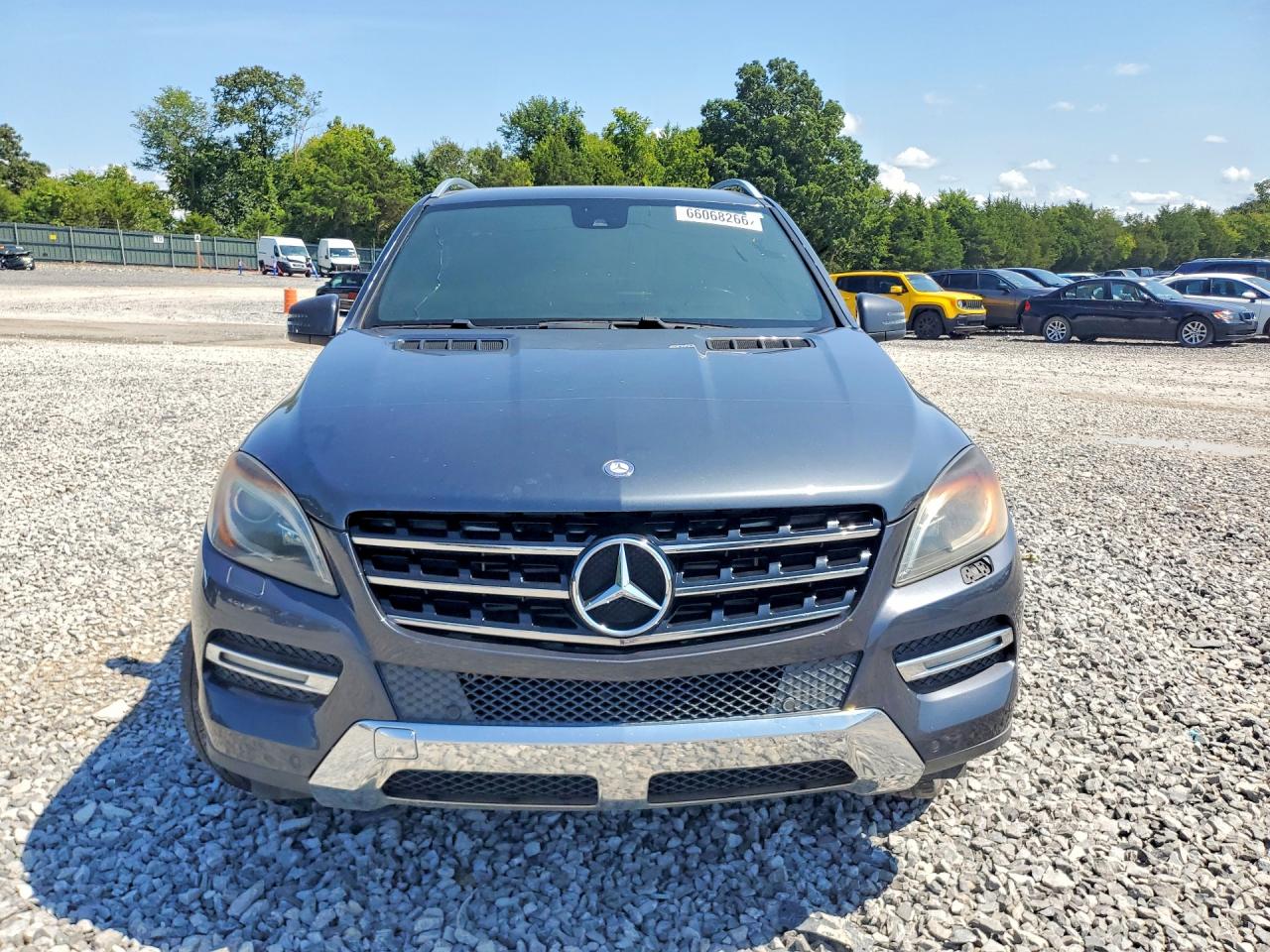 2012 Mercedes-benz Ml 350 Bluetec Gray vin: 4JGDA2EB8CA095390