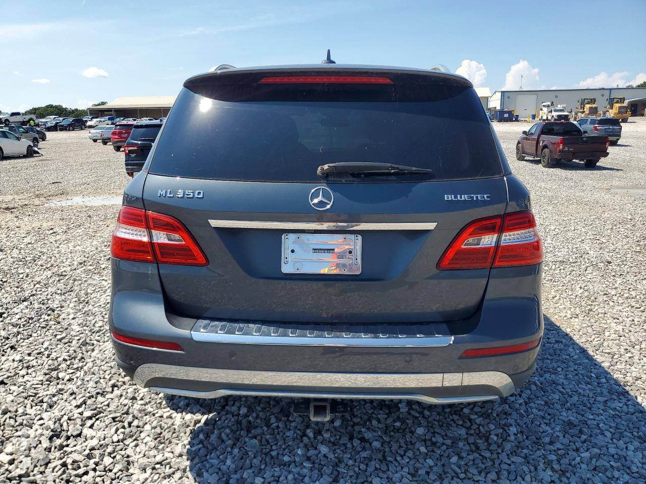 2012 Mercedes-benz Ml 350 Bluetec Gray vin: 4JGDA2EB8CA095390
