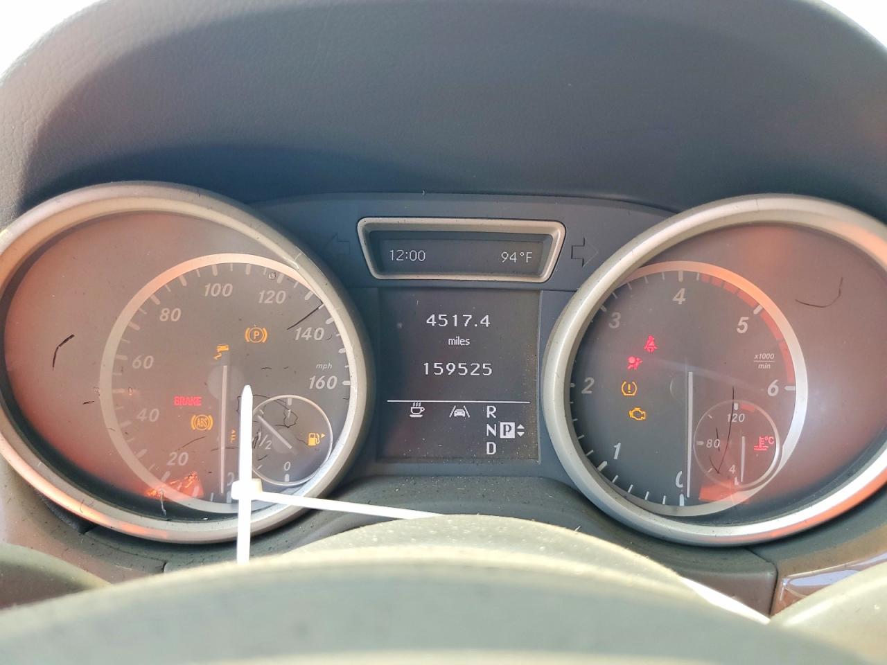 2012 Mercedes-benz Ml 350 Bluetec Gray vin: 4JGDA2EB8CA095390