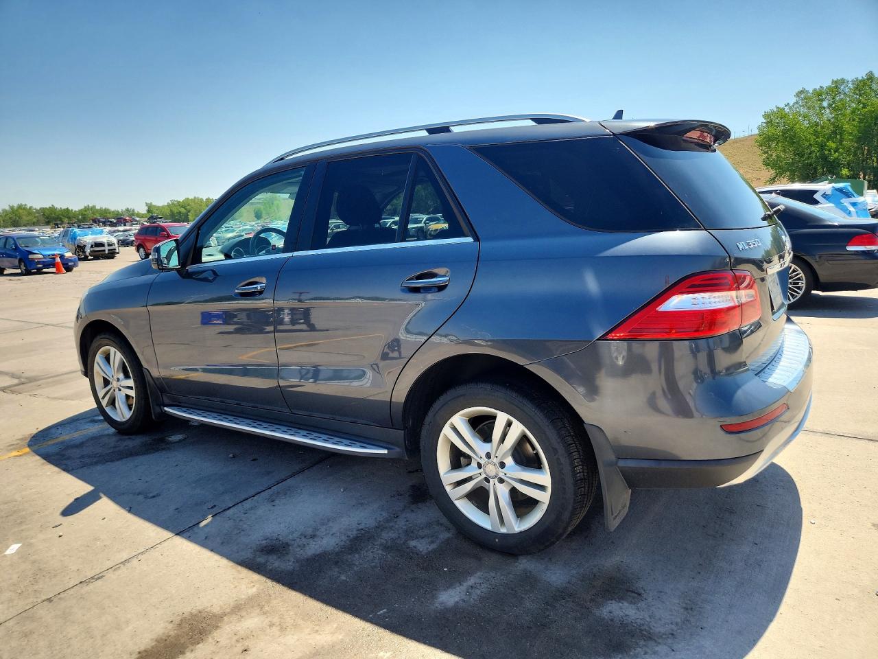 2014 Mercedes-benz Ml 350 Bluetec Black vin: 4JGDA2EB8EA352891