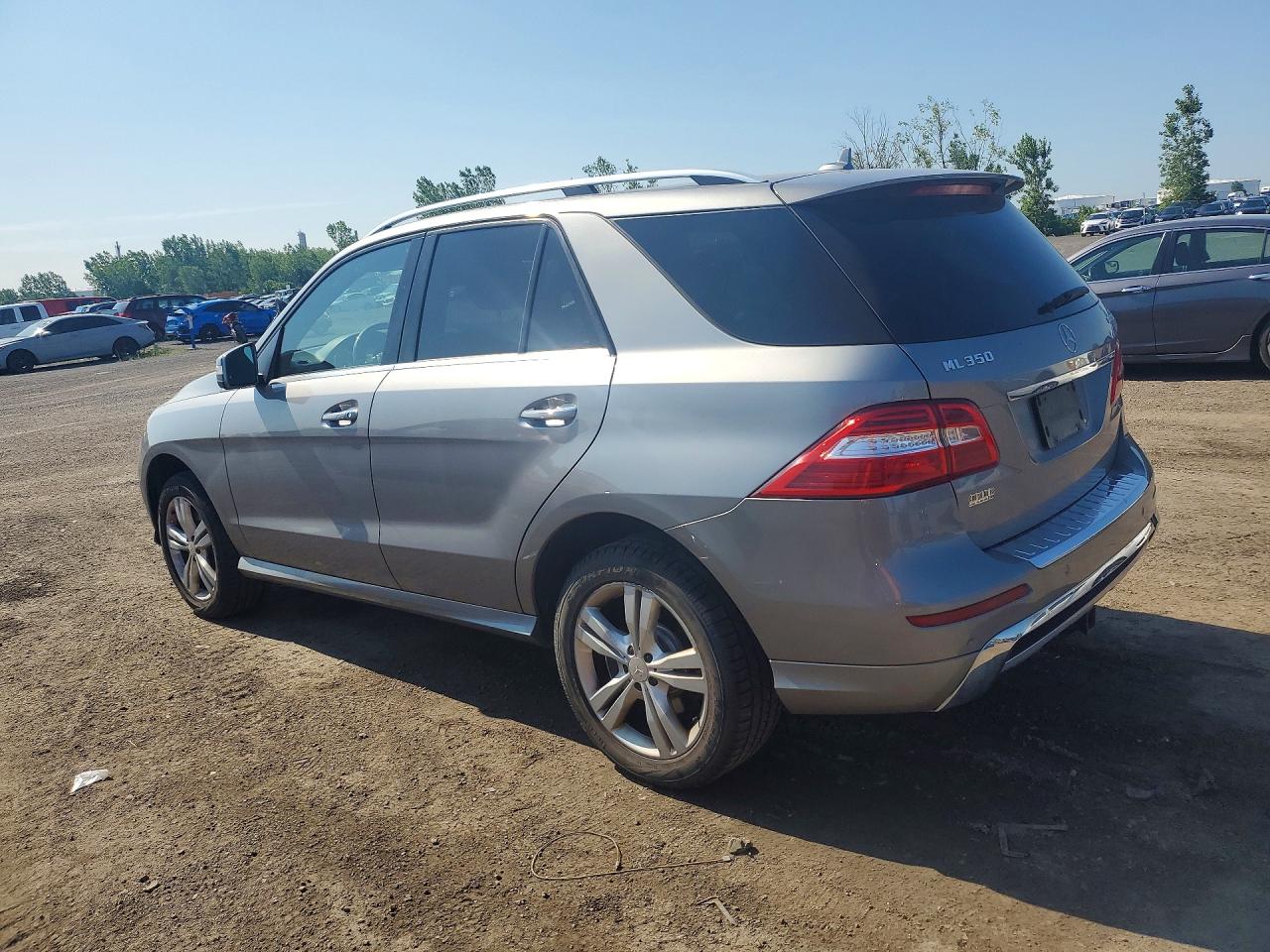 2014 Mercedes-benz Ml 350 Bluetec Серебряный vin: 4JGDA2EB8EA427265