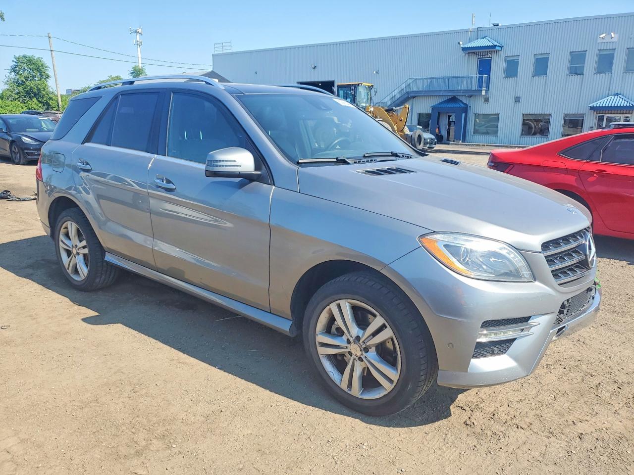 2014 Mercedes-benz Ml 350 Bluetec Серебряный vin: 4JGDA2EB8EA427265