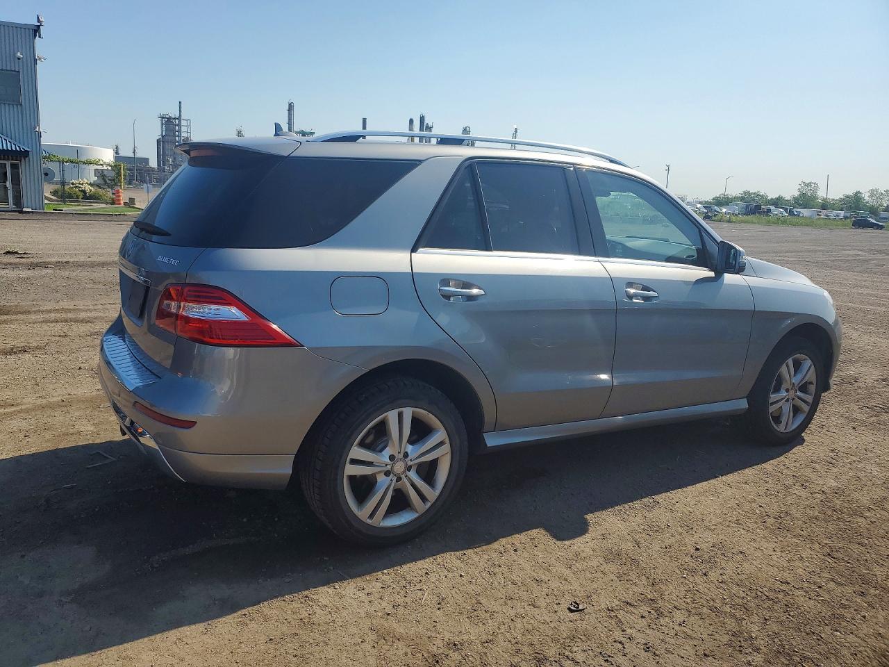 2014 Mercedes-benz Ml 350 Bluetec Серебряный vin: 4JGDA2EB8EA427265