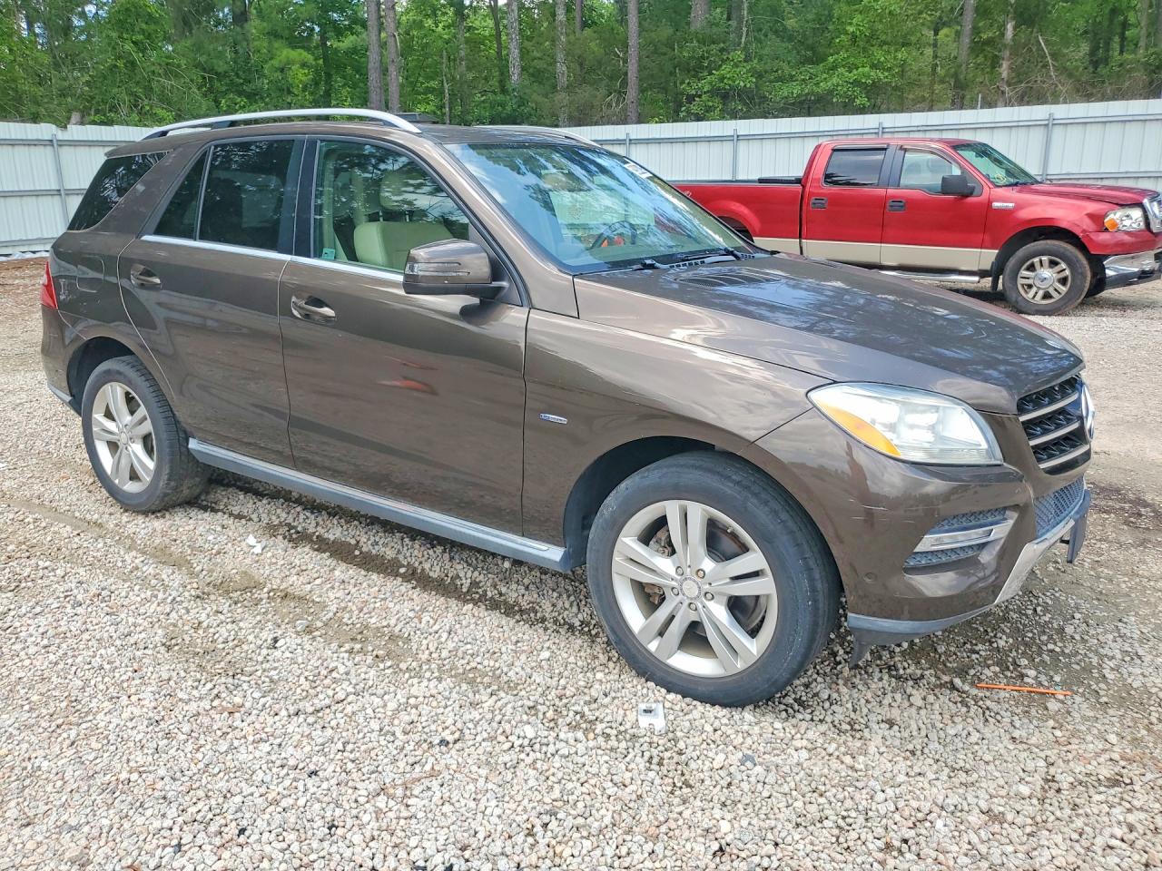 2012 Mercedes-benz Ml 350 Bluetec Серый vin: 4JGDA2EB9CA011853