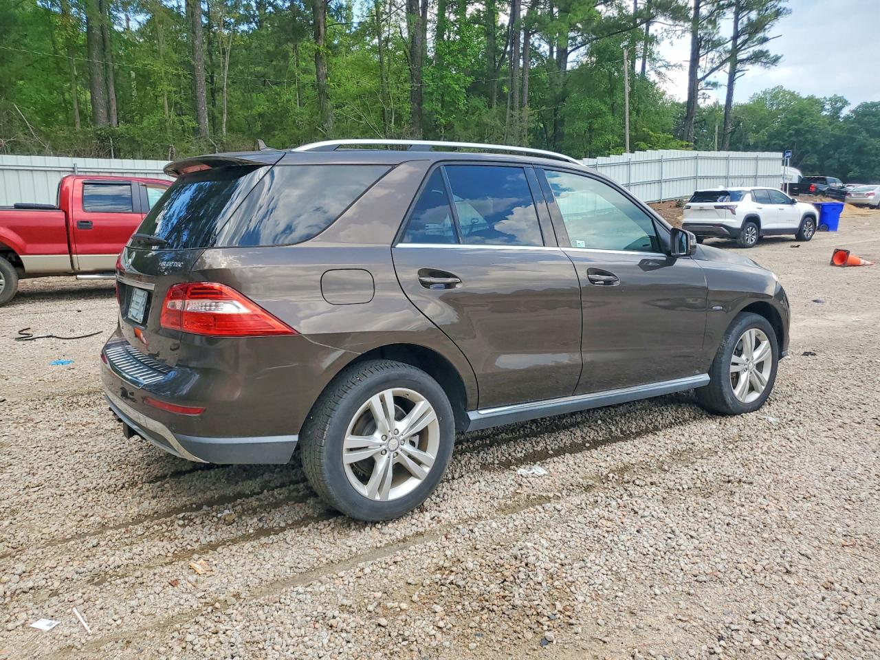 2012 Mercedes-benz Ml 350 Bluetec Серый vin: 4JGDA2EB9CA011853