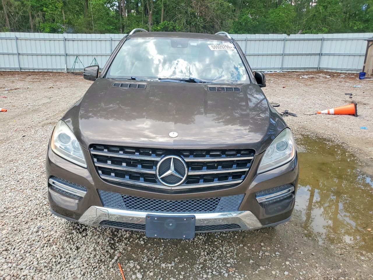 2012 Mercedes-benz Ml 350 Bluetec Серый vin: 4JGDA2EB9CA011853