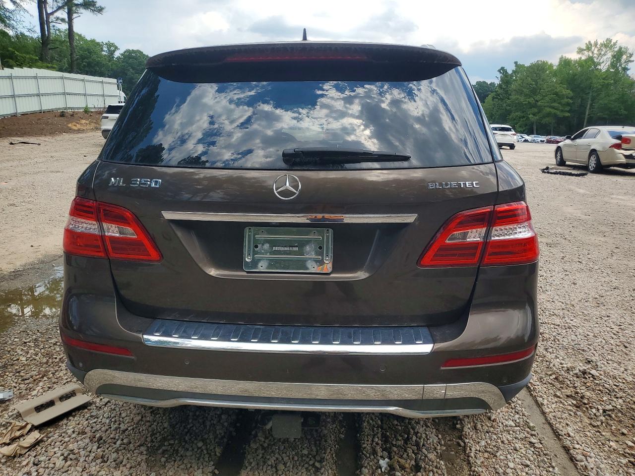 2012 Mercedes-benz Ml 350 Bluetec Серый vin: 4JGDA2EB9CA011853