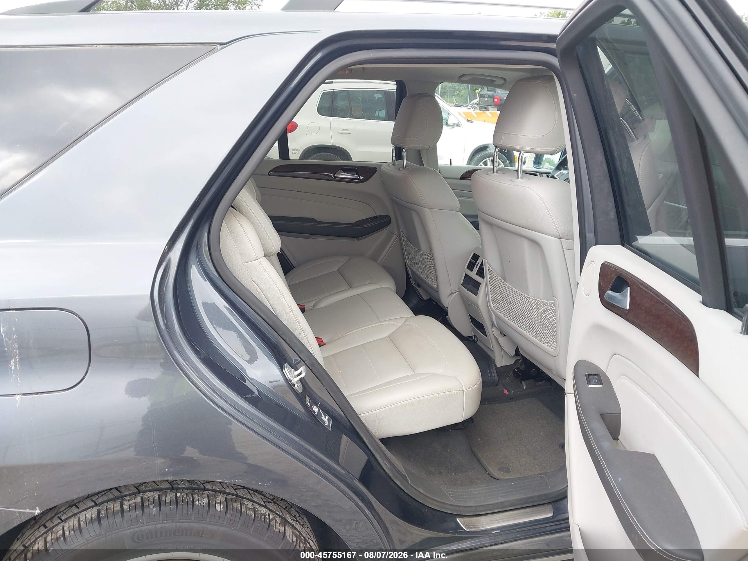 2012 Mercedes-benz Ml 350 Bluetec 4matic Синий vin: 4JGDA2EB9CA026143