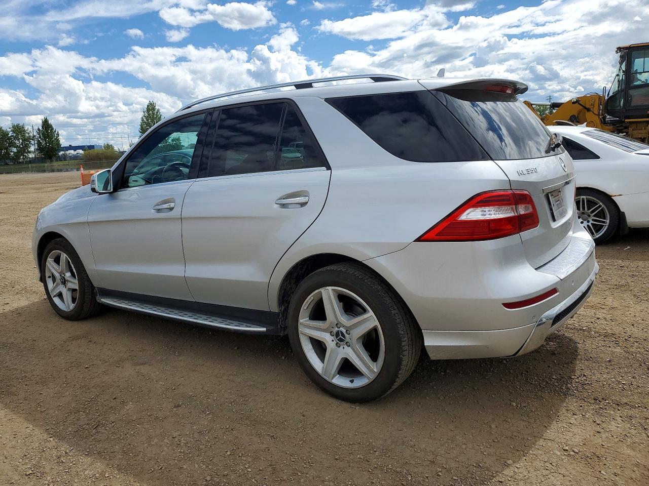 2015 Mercedes-benz Ml 350 Bluetec Silver vin: 4JGDA2EB9FA527795