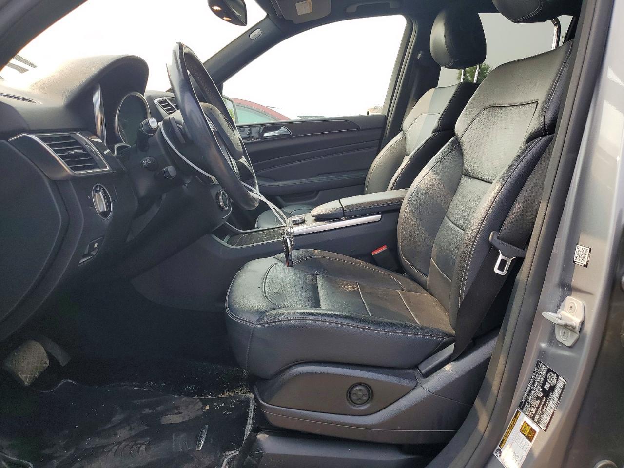 2015 Mercedes-benz Ml 350 Bluetec Silver vin: 4JGDA2EB9FA562482