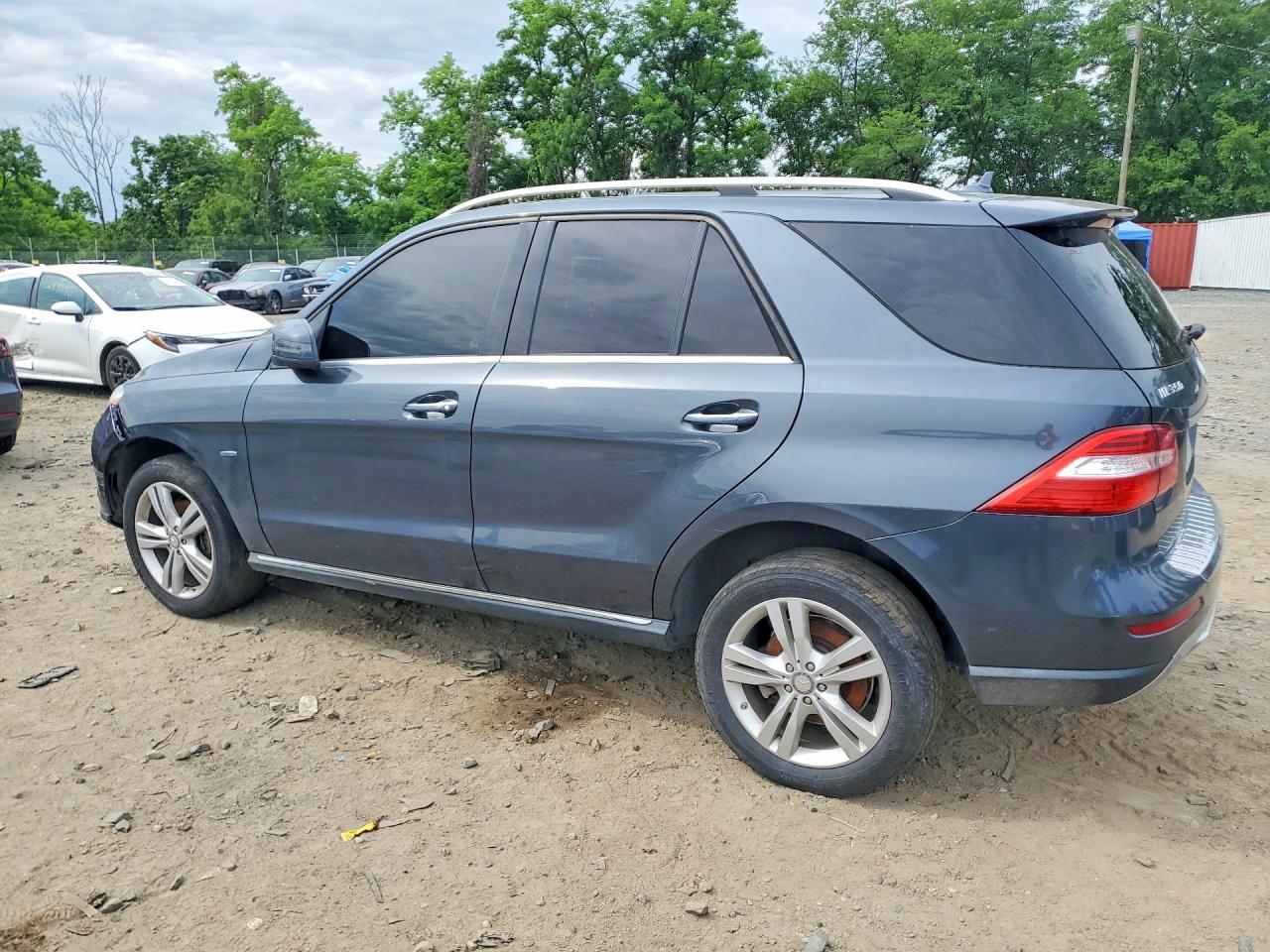 2012 Mercedes-benz Ml 350 Bluetec Серый vin: 4JGDA2EBXCA025650