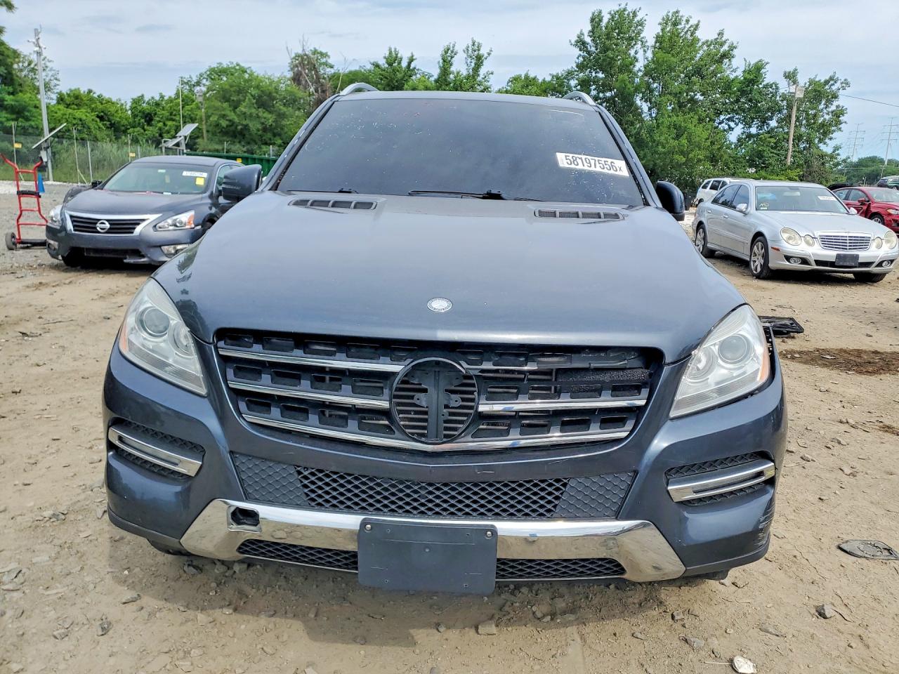 2012 Mercedes-benz Ml 350 Bluetec Серый vin: 4JGDA2EBXCA025650